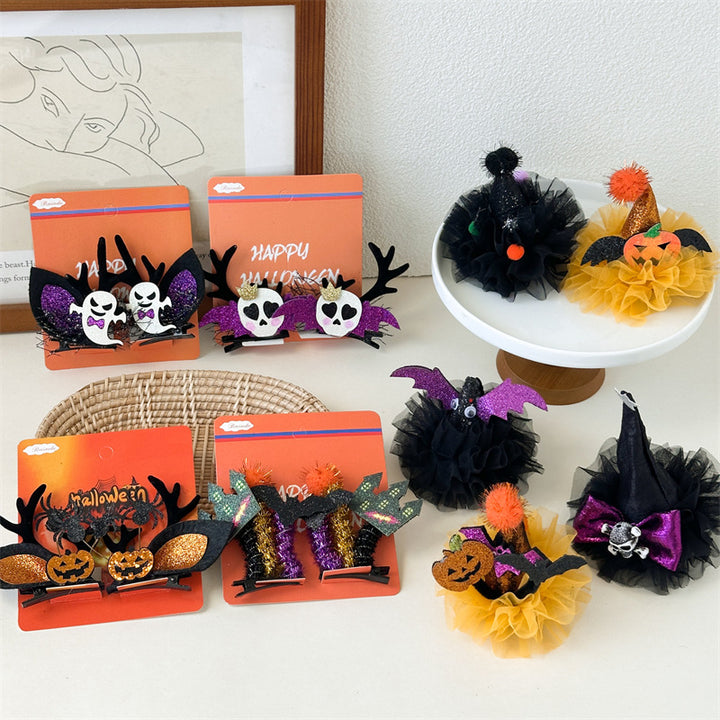 Halloween themed hair clip Halloween Hair Accessories