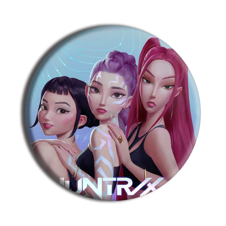 K-pop Demon Hunters Inspired Badges
