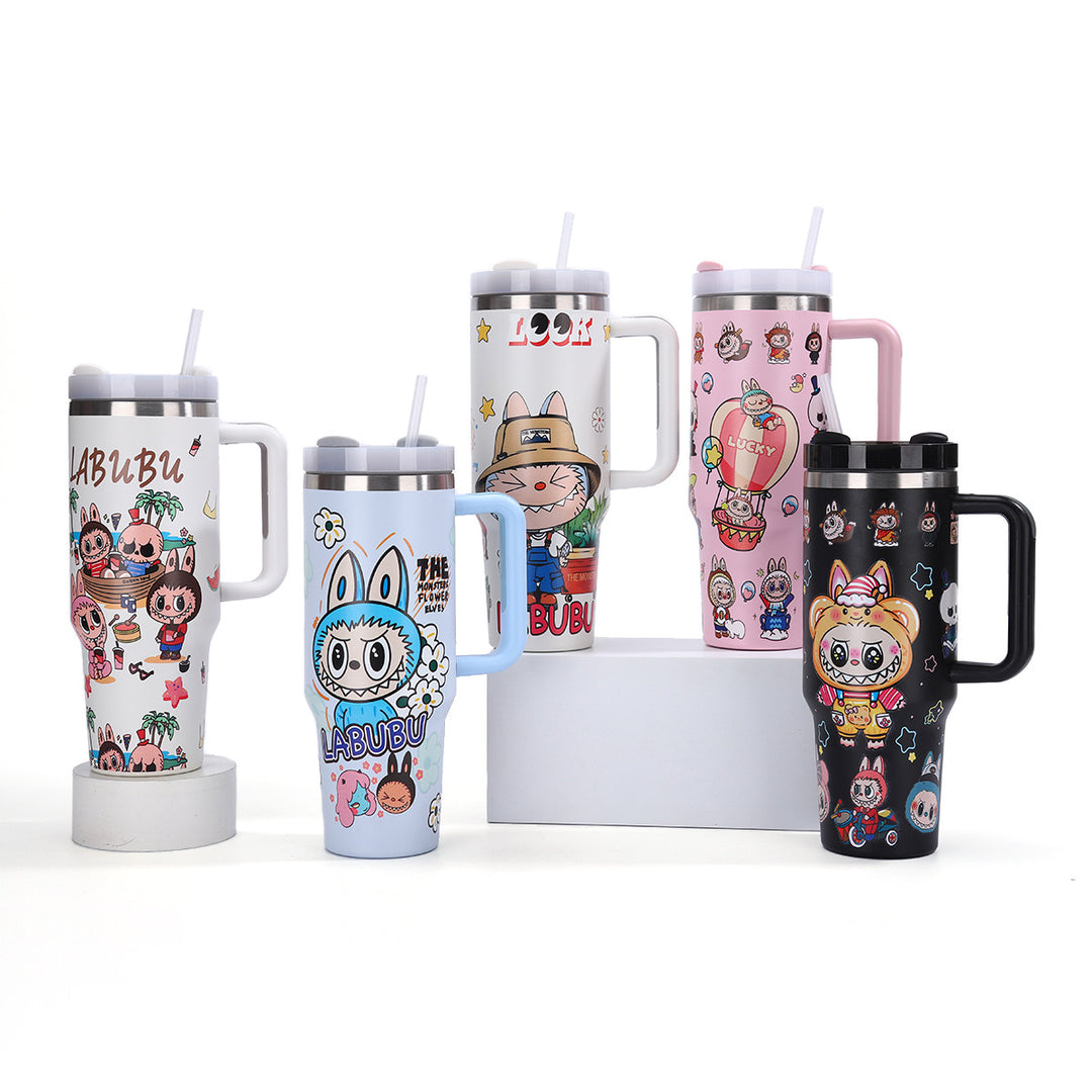 Labubu 40oz Stanley Cups travel Tumblers