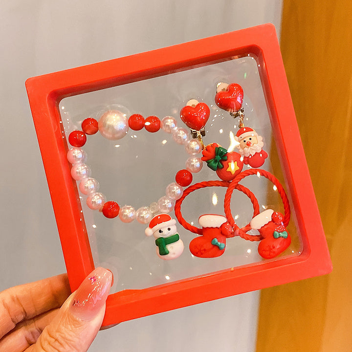 Christmas jewelry accessories 5pcs set-xmas gift