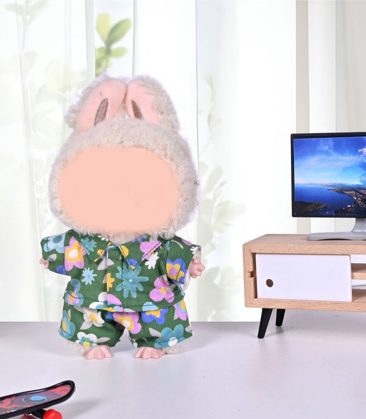 Handmade pajamas set for Labubu