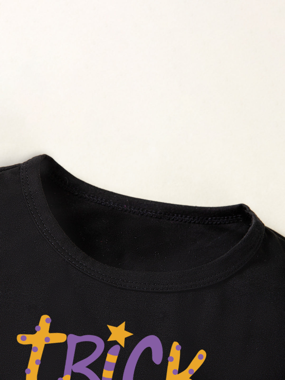 Halloween Girls Long Sleeve Mesh Splicing Dress
