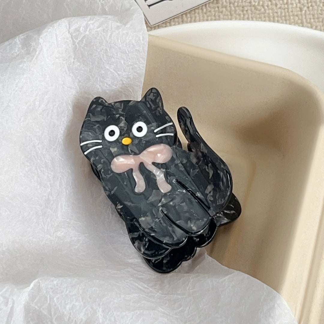 Cute sweet pet acetate hair claw clips