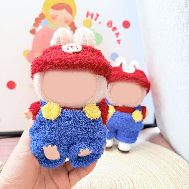 Labubu Furry cute clothing dolls Costume clothes