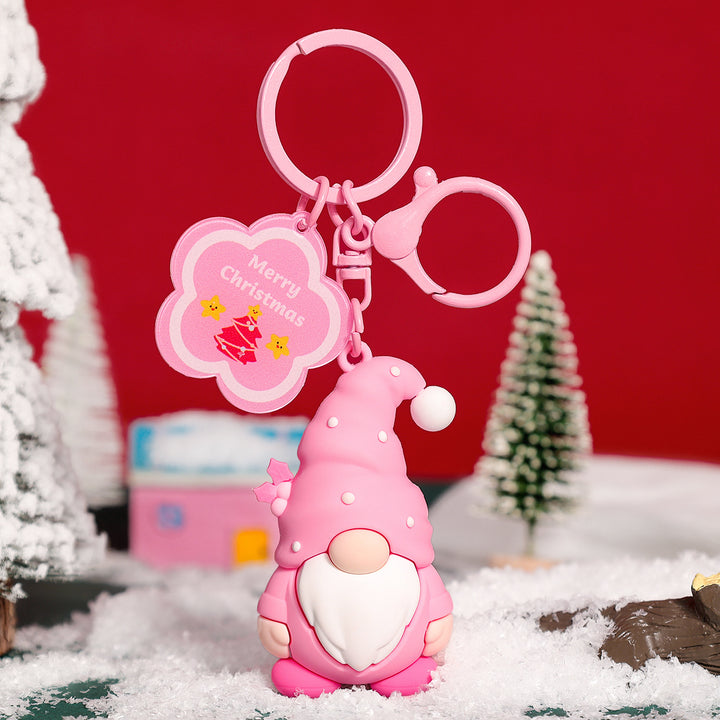 Christmas cute keychain pendant xmas gift