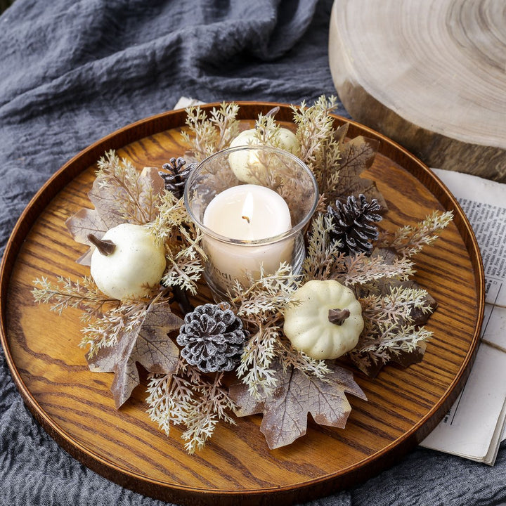 Thanksgiving Candle Rings Thanksgiving decoration