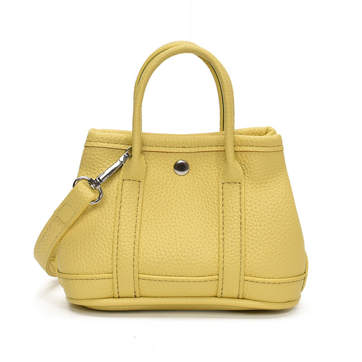 Fashion bucket bag contrast color mini crossbody bag