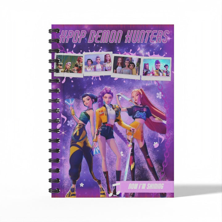 Kpop Demon Hunters coil notebook