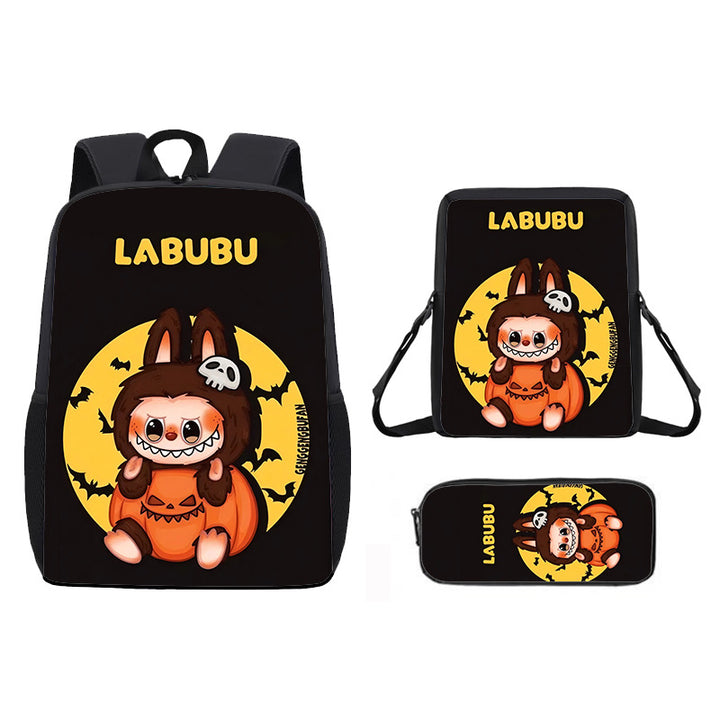 Labubu school bag 3PCS set backpack pencil case