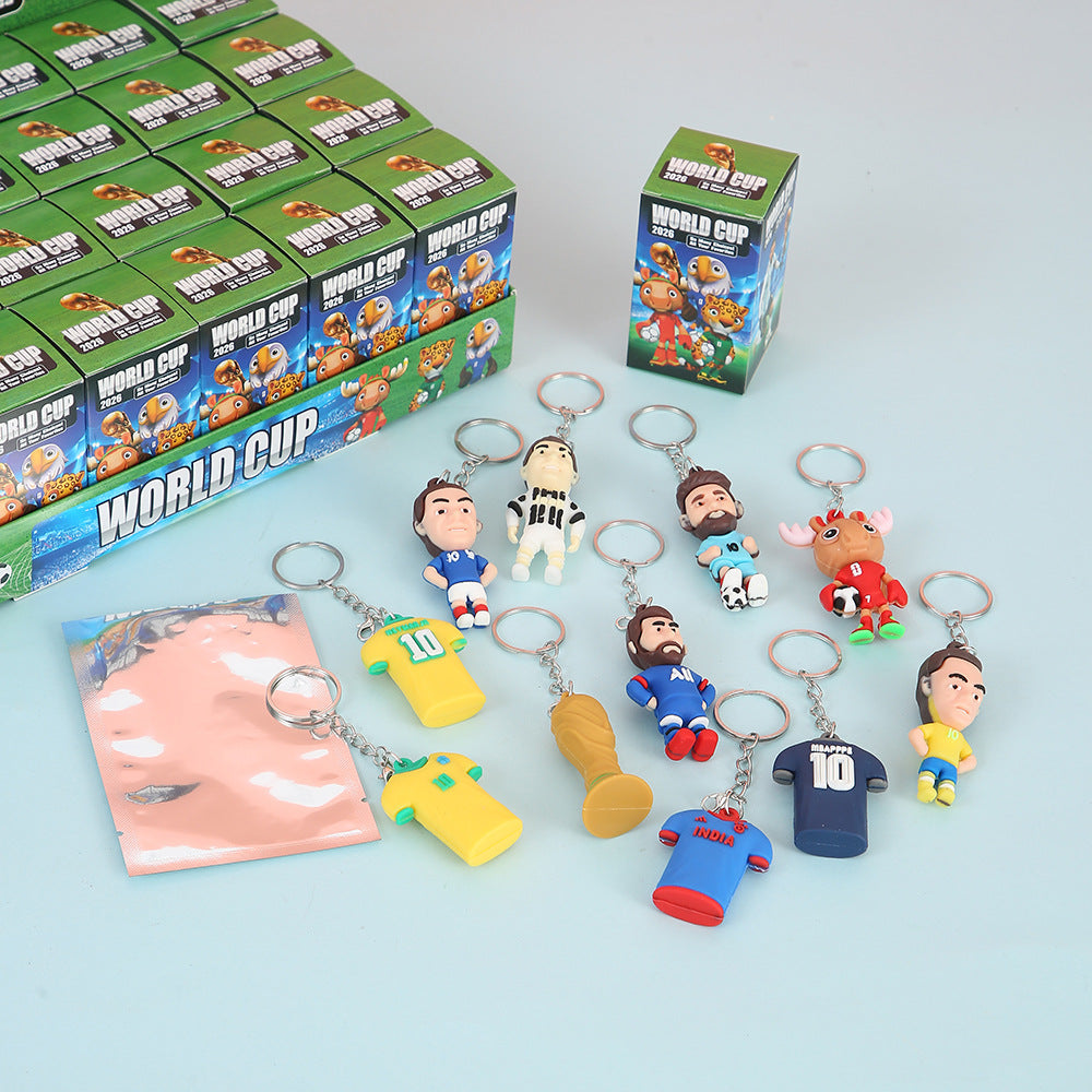 2026 FIFA World Cup keychain pendant Blind Box-24pcs