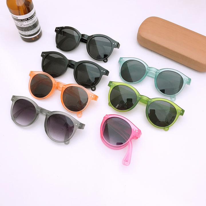 Foldable summer kids sunglasses