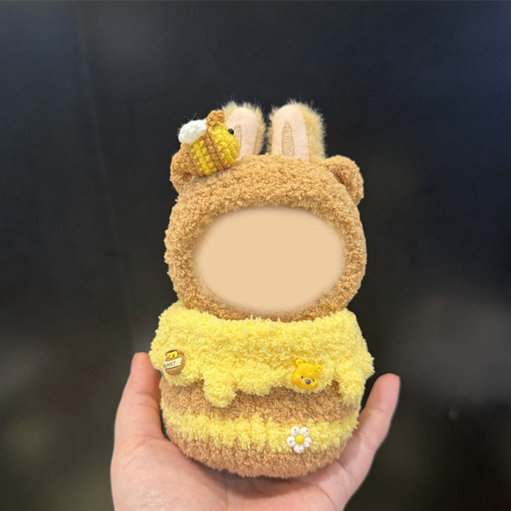 Handmade Crochet Cartoon characters Labubu outfit