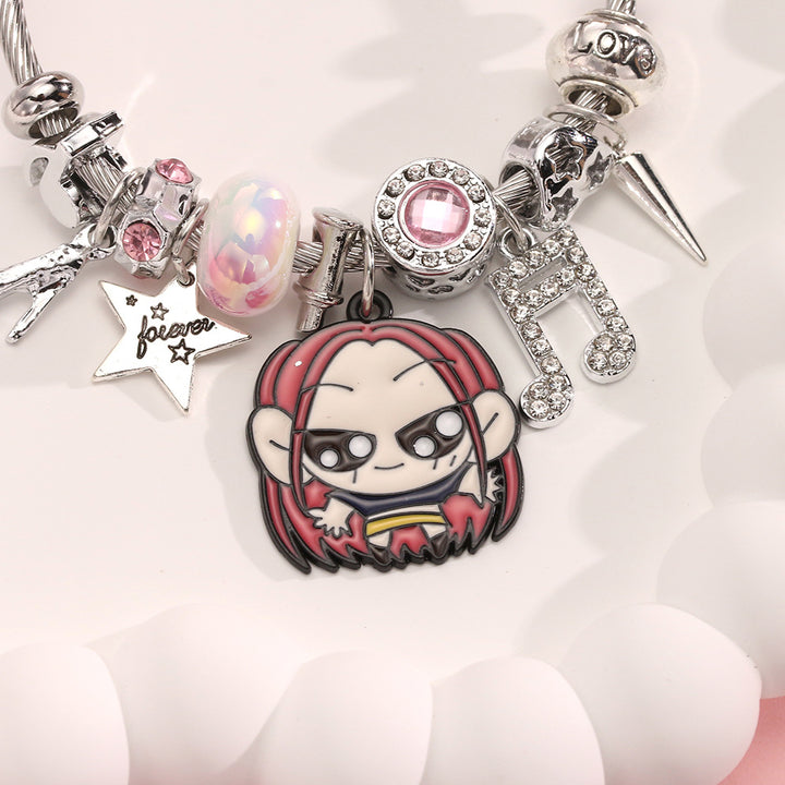 KPOP demon hunters Rumi Mira Zoey beaded bracelet