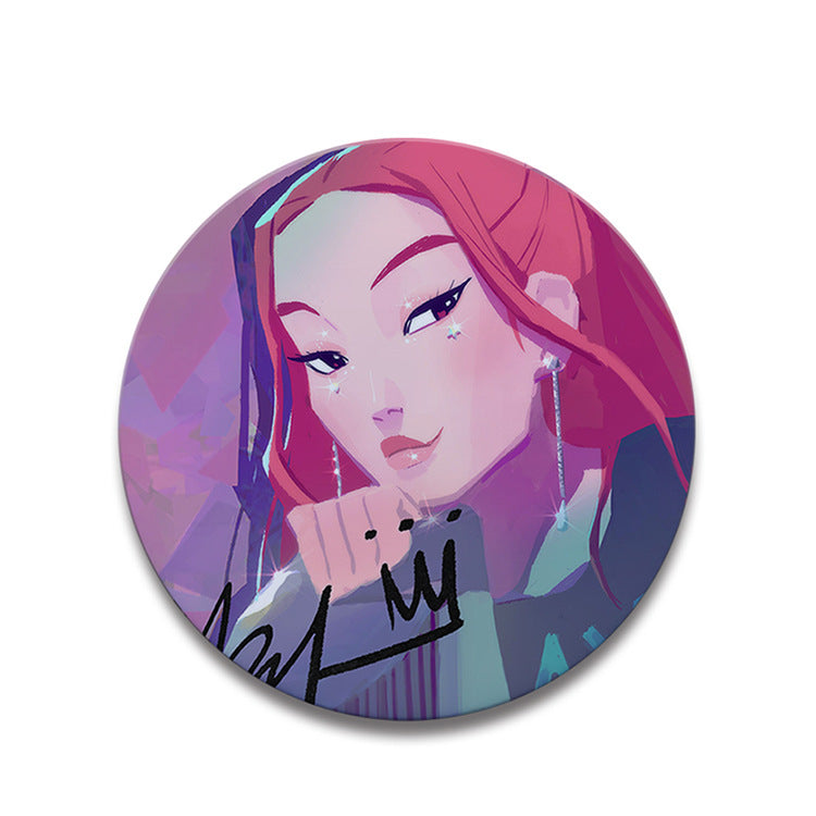 K-pop Demon Hunters Inspired Badges