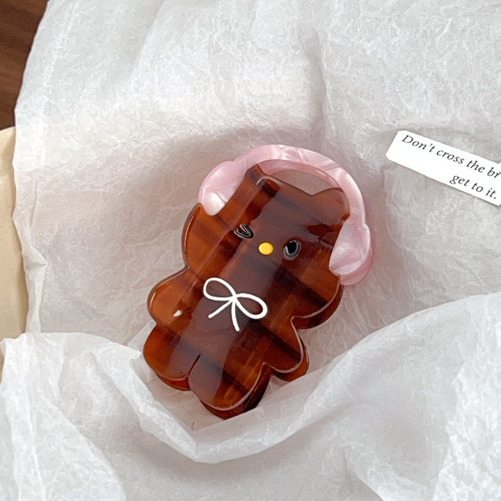 Creative cute pet hair claw clip Childish hair clip