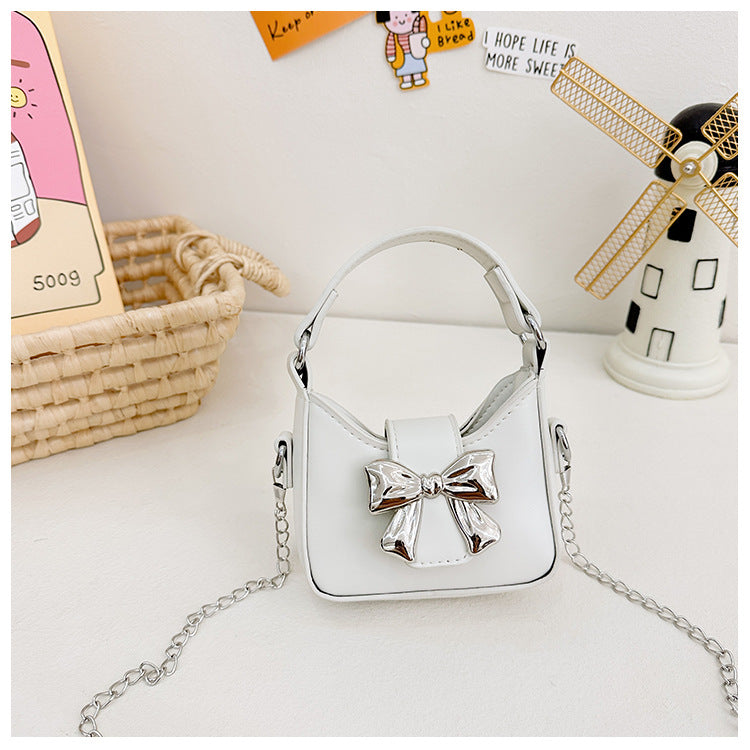 Girls bow-knot mini handbag chic shoulder bag