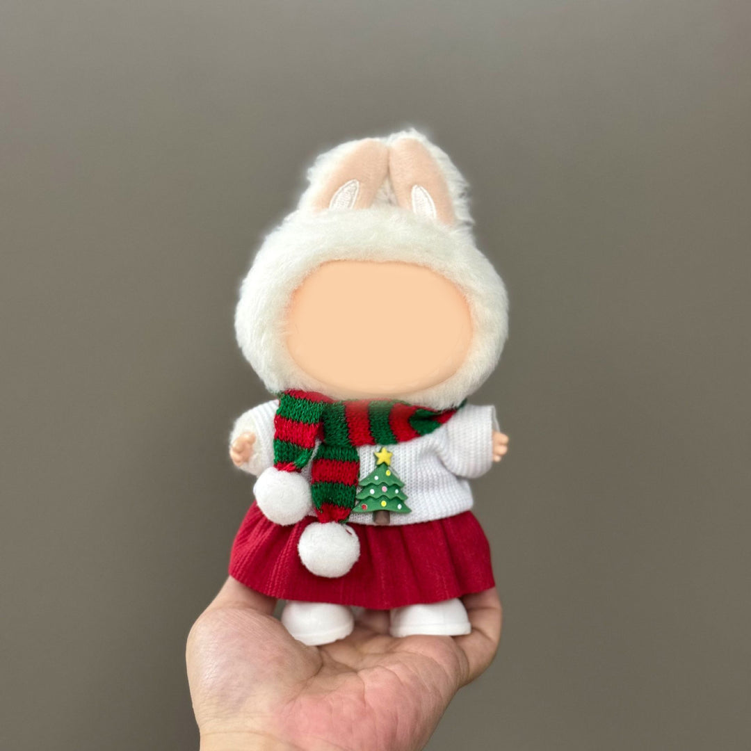Labubu Christmas Santa clothes holiday costume
