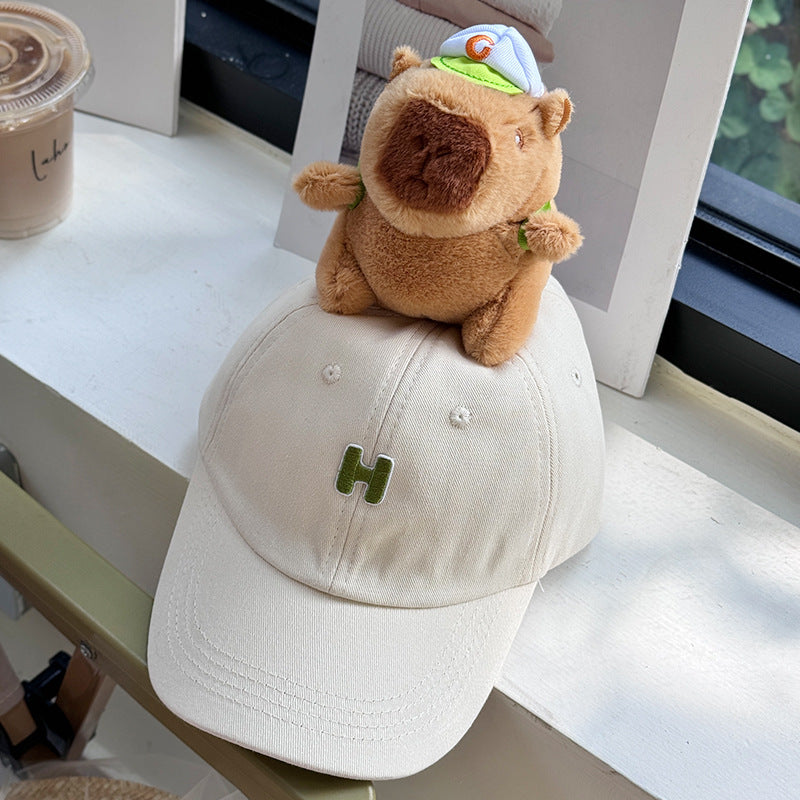 Capybara funny baseball cap parent-child baseball cap