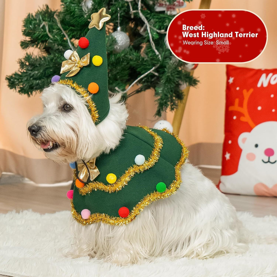 Dog Christmas costumes puppy&cat Christmas cape costumes