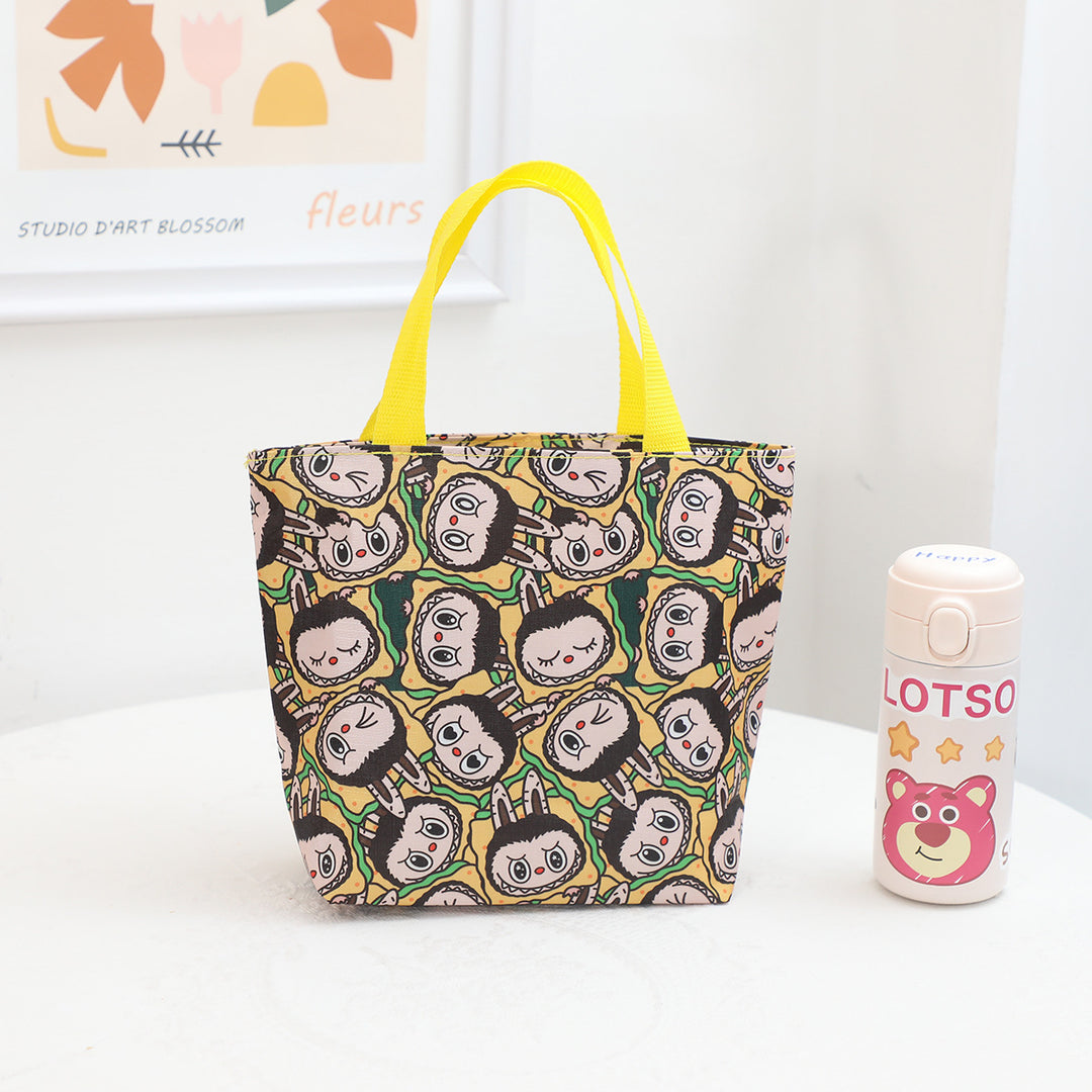 Labubu lunch box bag waterproof handbag storage bag