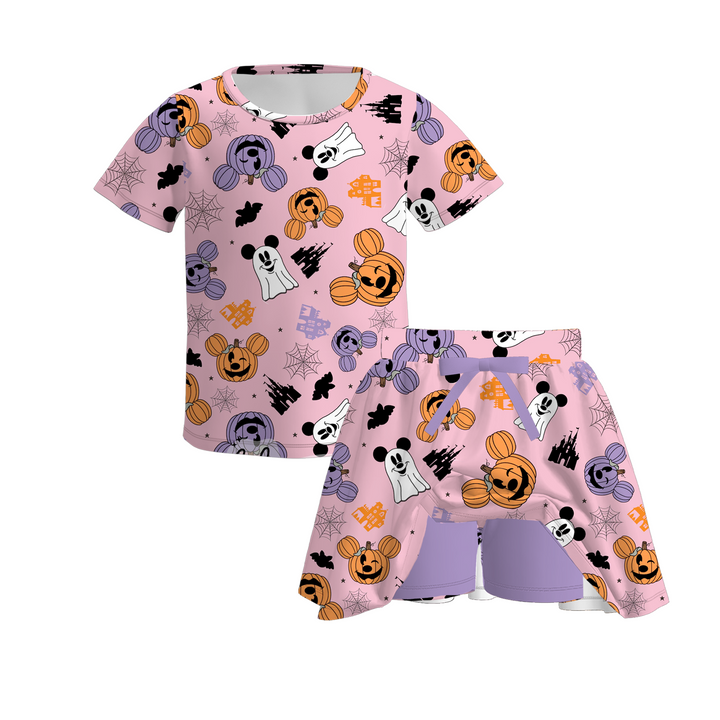 Girls Witch princess skirt set for Halloween