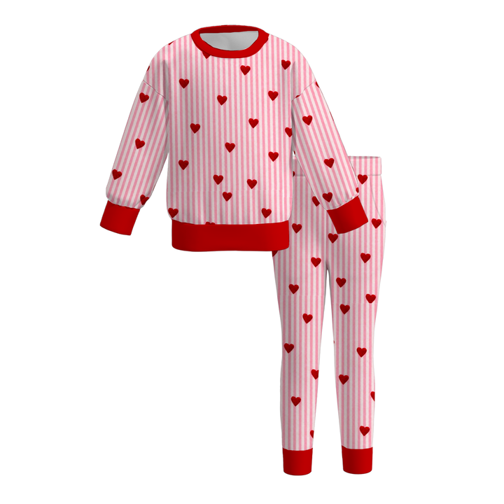 Girls Sisters Valentine&