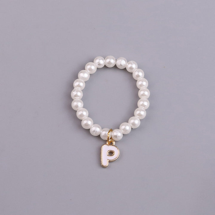 10cm dolls Letter Pearl Necklace dolls accessory