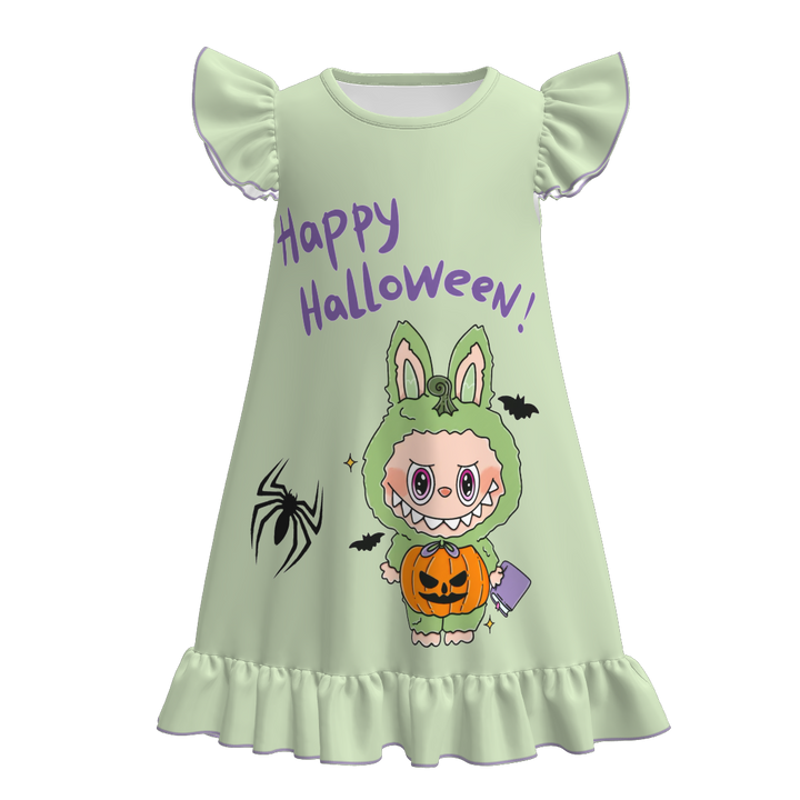 Halloween labubu nightgowns for girls