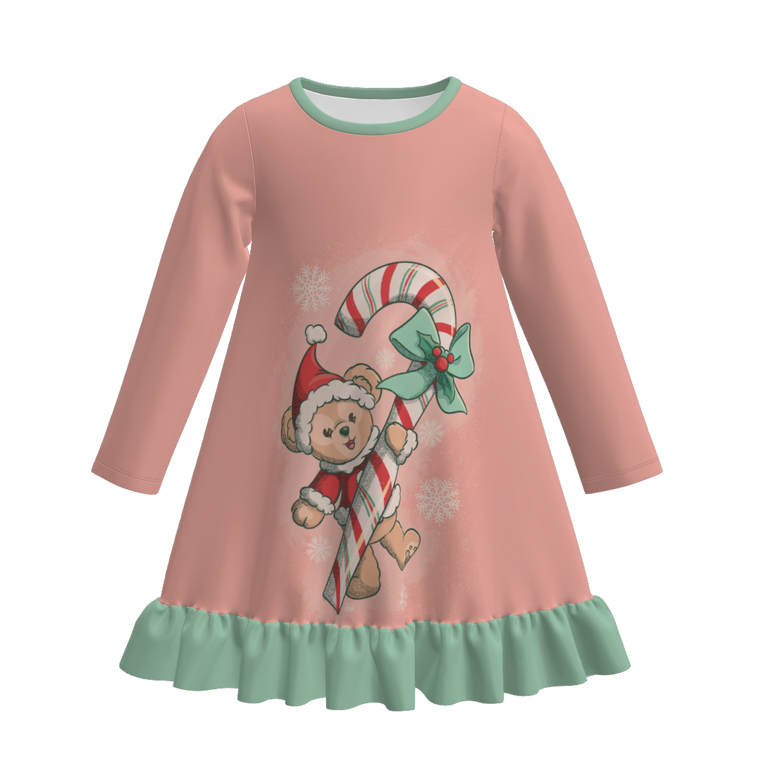 Christmas fairy tale dream cute nightgown for girls
