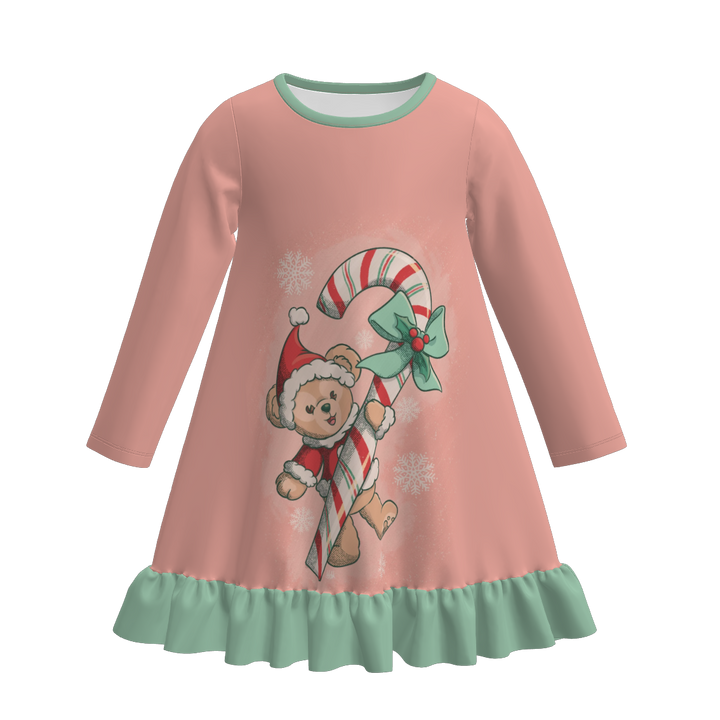 Christmas fairy tale dream cute nightgown for girls