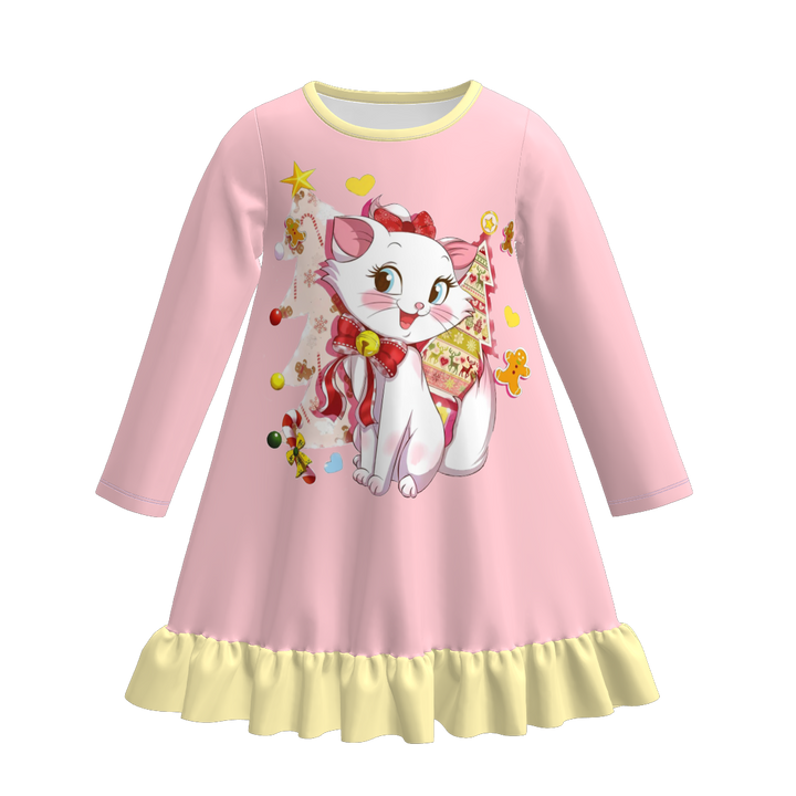 Christmas fairy tale dream cute nightgown for girls