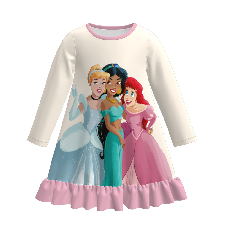 Christmas fairy tale dream cute nightgown for girls