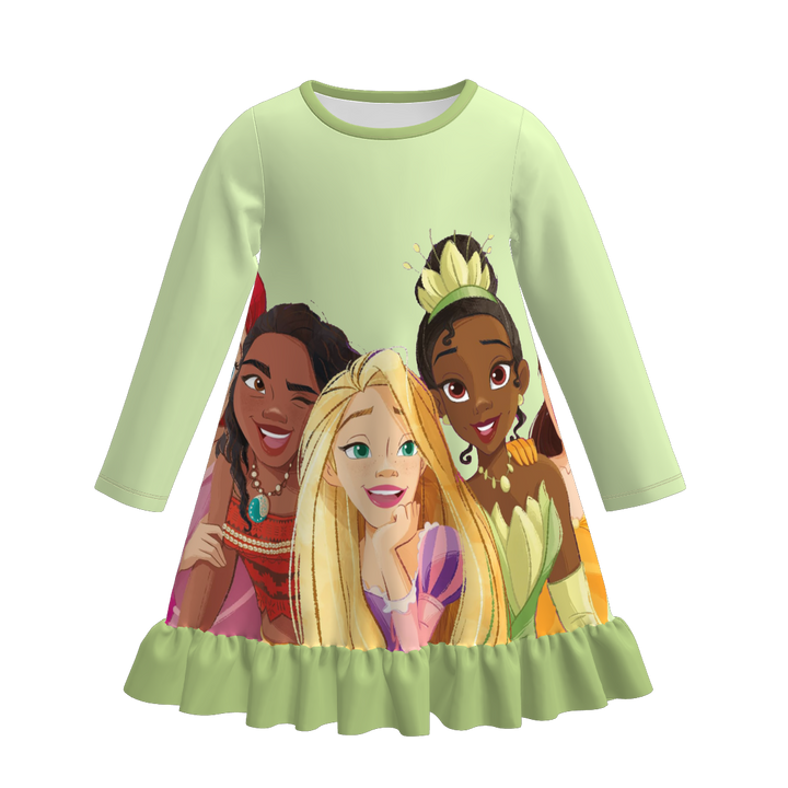Christmas fairy tale dream cute nightgown for girls