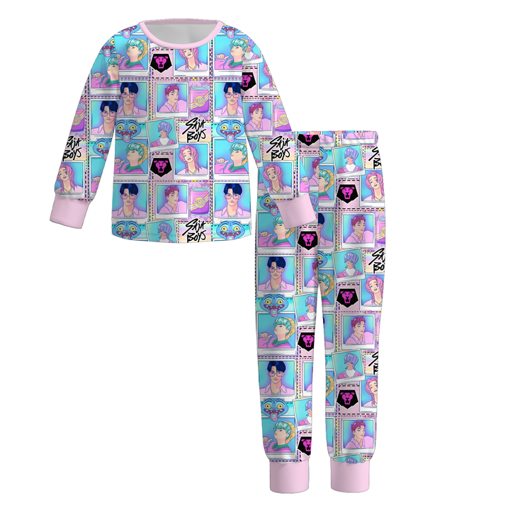 KPop Demon Hunters printed sleepwear set for girls
