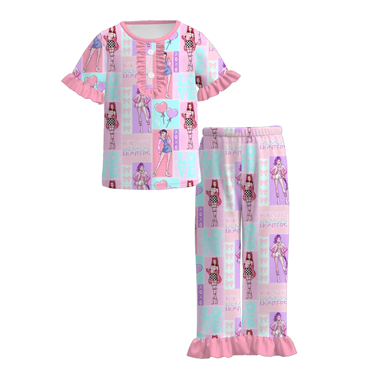 Valentine’s KDH K-pop inspired pajamas set for girls