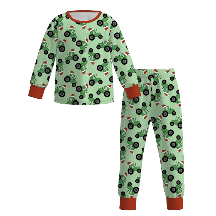 Matching Family Christmas Soft Pajamas Set Holiday Loungewear