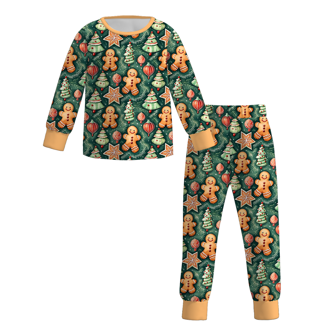 Matching Family Christmas Soft Pajamas Set Holiday Loungewear