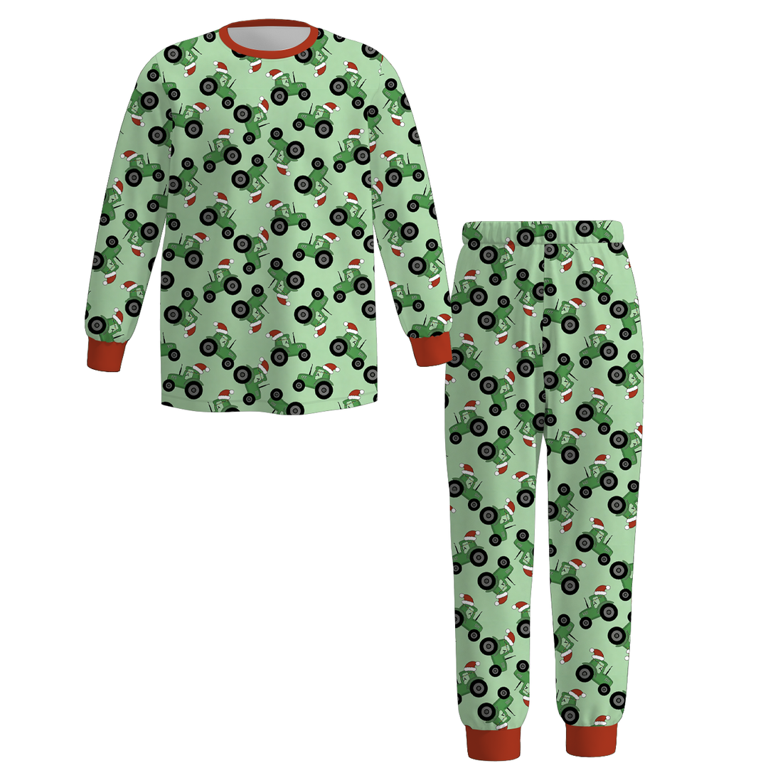 Matching Family Christmas Soft Pajamas Set Holiday Loungewear