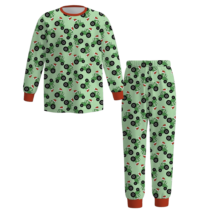 Matching Family Christmas Soft Pajamas Set Holiday Loungewear