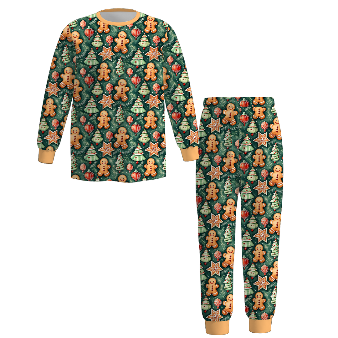 Matching Family Christmas Soft Pajamas Set Holiday Loungewear
