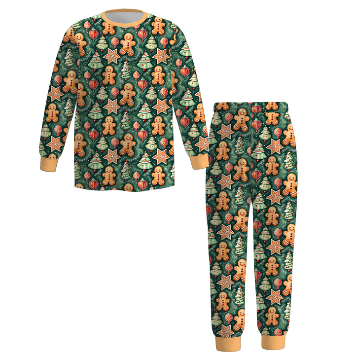 Matching Family Christmas Soft Pajamas Set Holiday Loungewear
