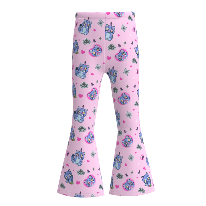 KPop Demon Hunters all-over printed bell pant for girls
