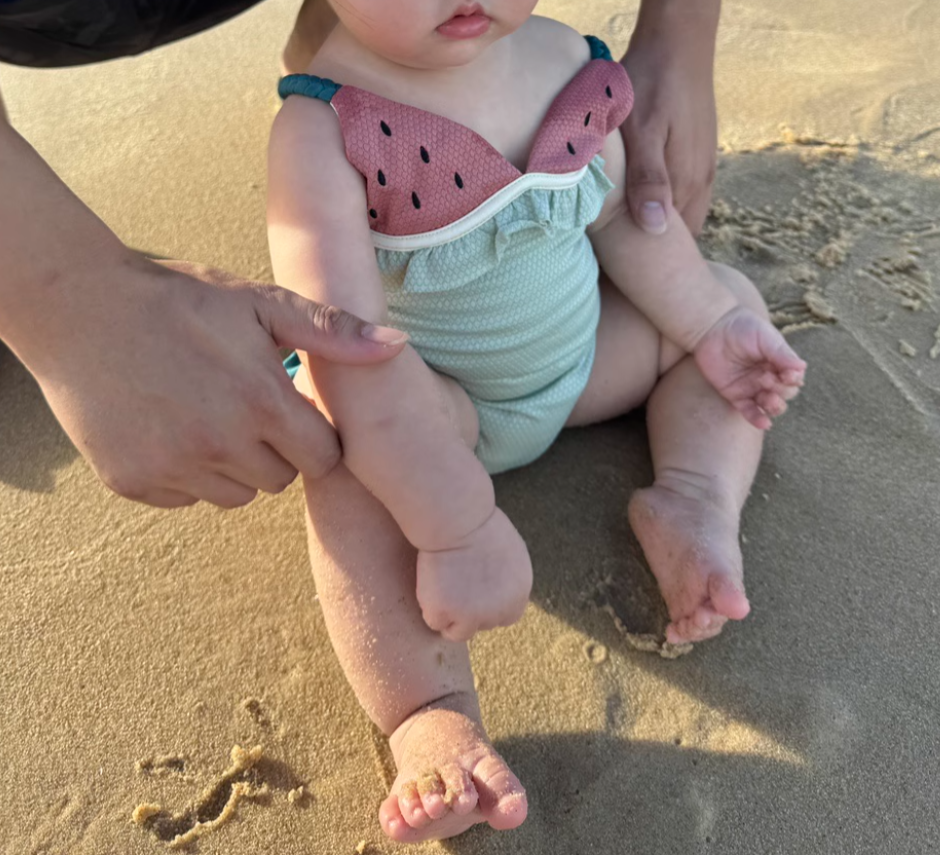 Fruit shape cute swimsuit for girls