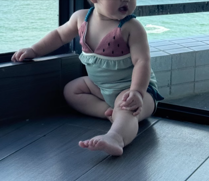 Fruit shape cute swimsuit for girls