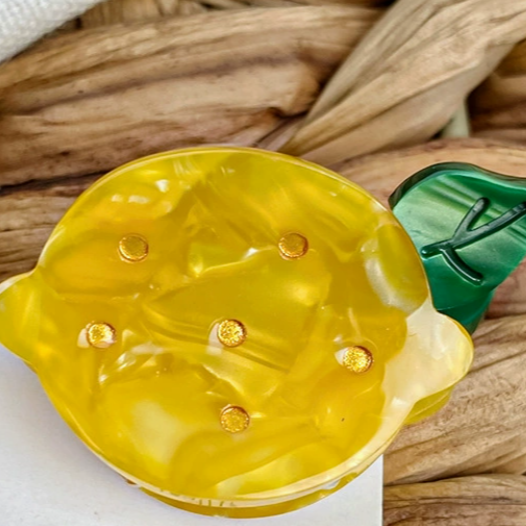 Cute fruit Mini acetate hair claw clips