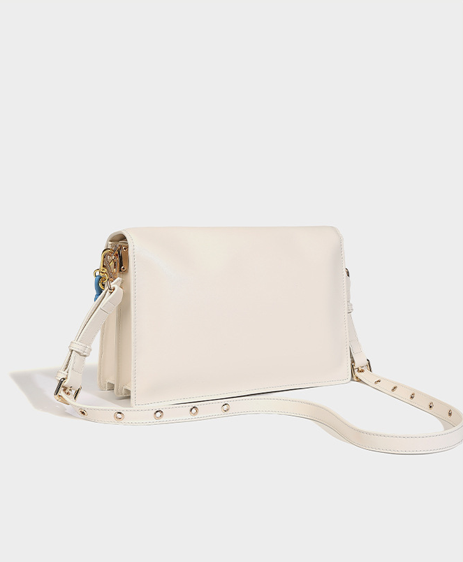 Large capacity chain deco square bag crossbody bag
