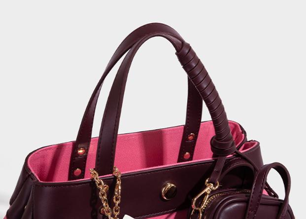 Large capacity simple hand-held commuting shoulder bag