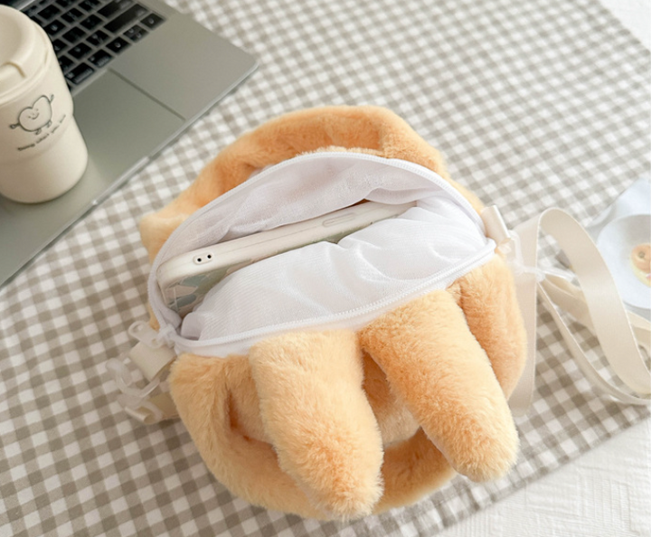 Labubu furry cute handbag labubu crossbody bag