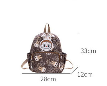 Labubu printed children's schoolbags large capacity backpack