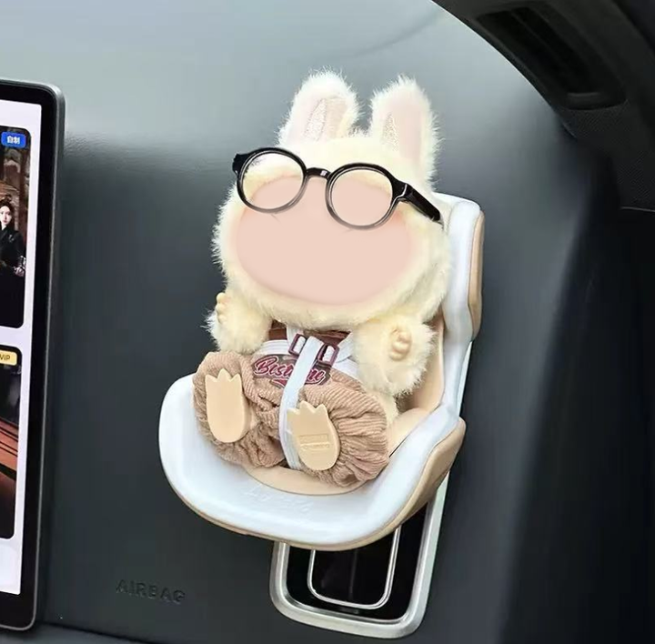 Labubu Car Safety Seat Decoration Seat for labubu